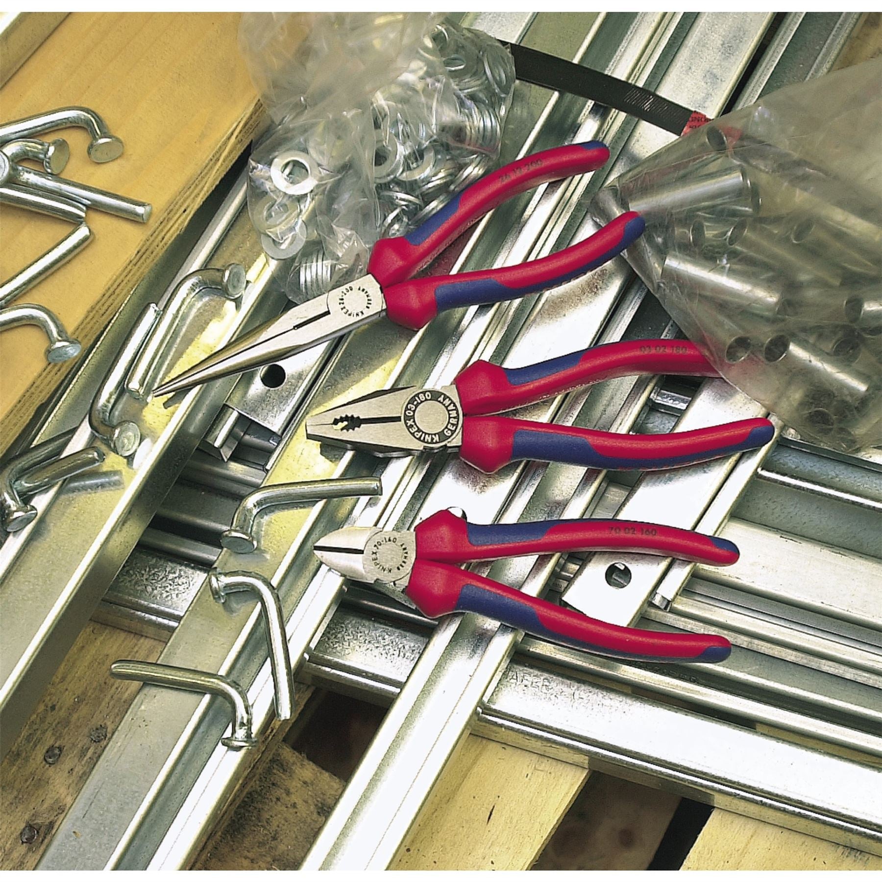 Knipex 33778 00 20 11 Pliers Assembly Pack 3 Piece Knipex