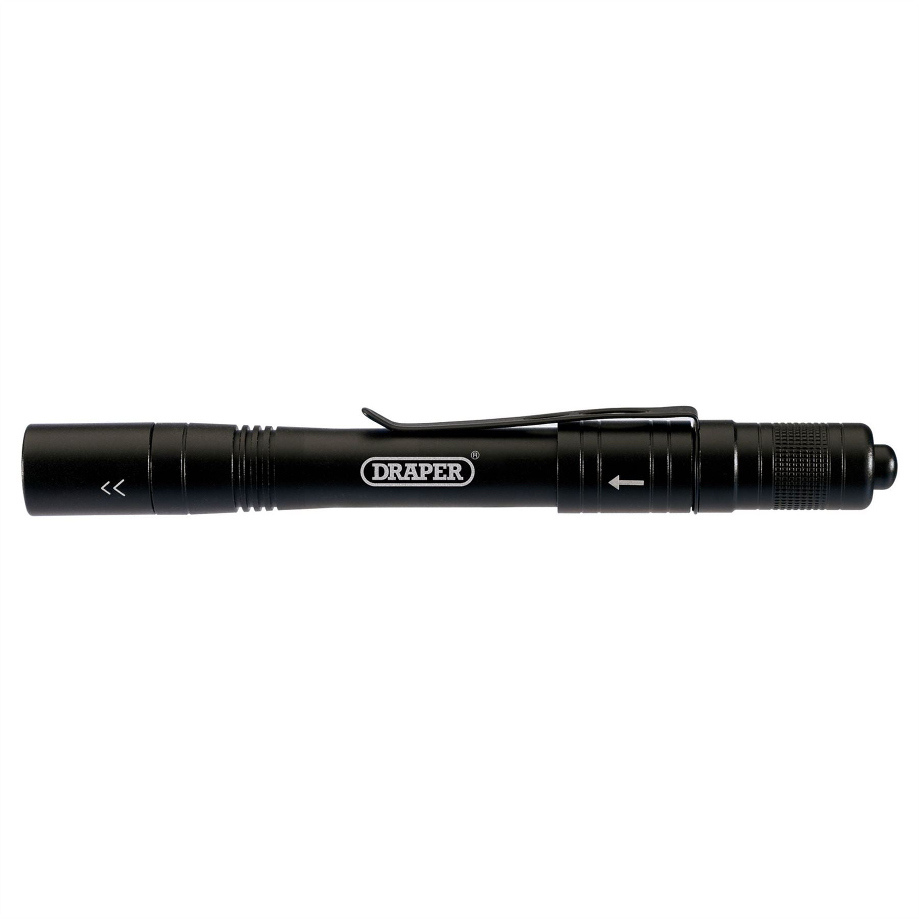 Draper 90099 LED Rechargeable Aluminium Penlight 1W 80 Lumens Draper