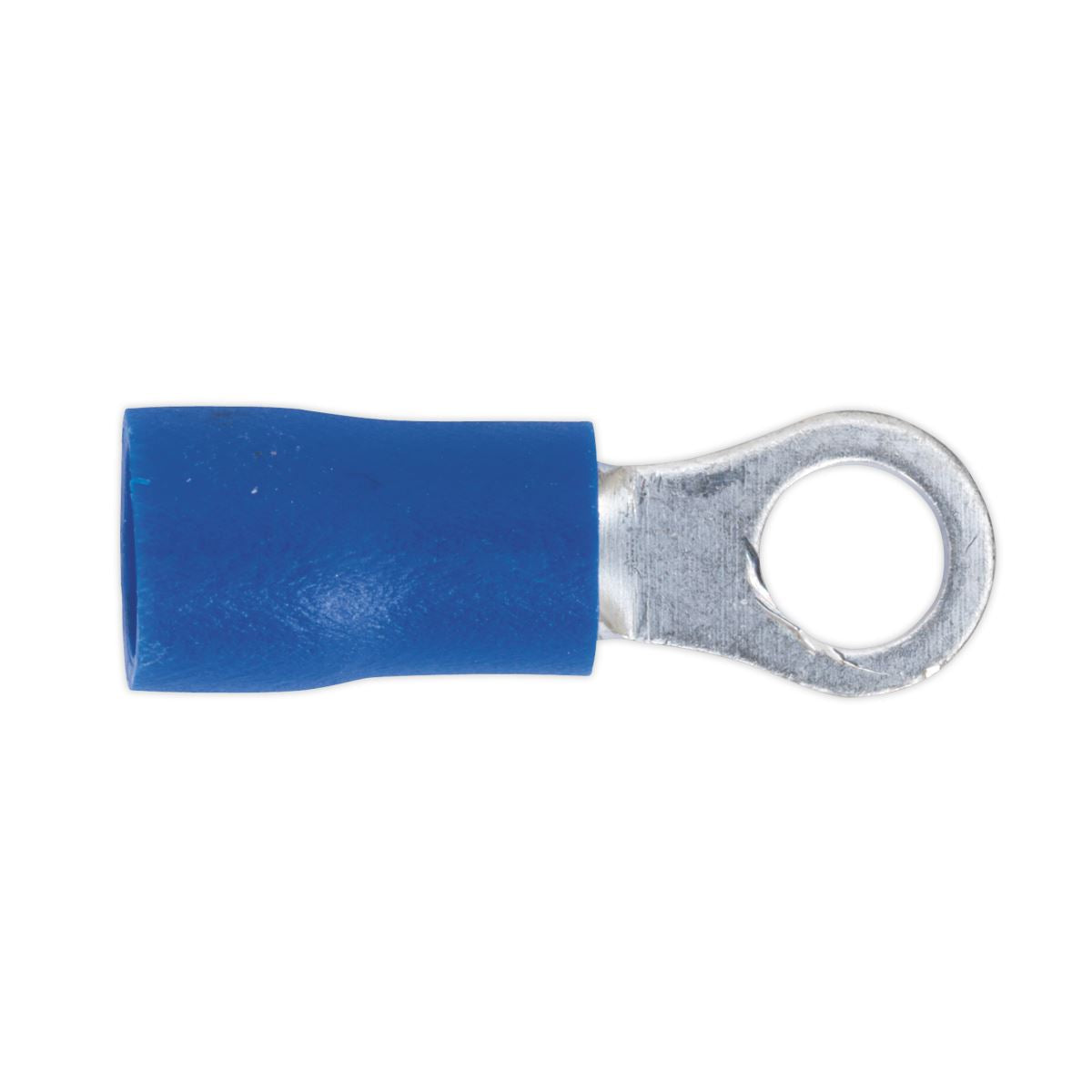 Sealey BT24 Easy-Entry Ring Terminal Ø4.3mm (4BA) Blue Pack of 100 Sealey