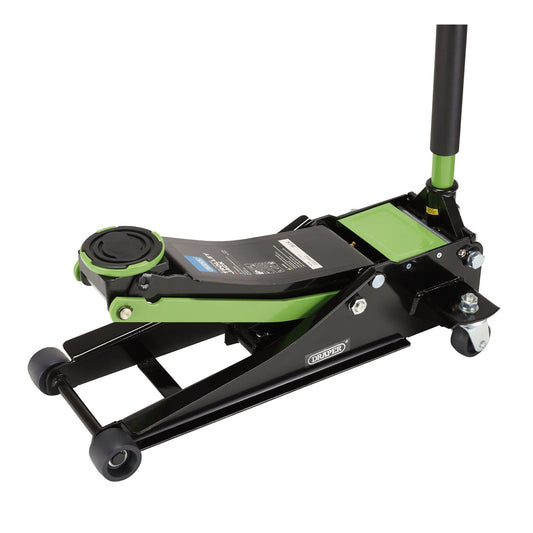 Draper 28466 Trolley Jack 2.25 Tonne Green Draper