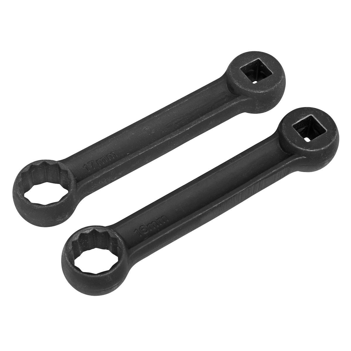 Sealey VS3005 Mercedes Benz Engine Mount Spanner 16 & 17mm 2pc Sealey
