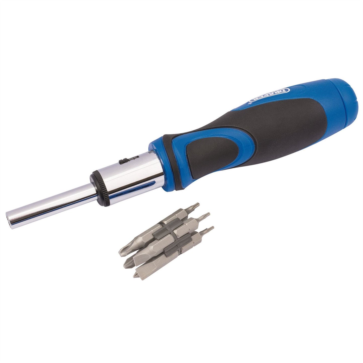 Draper 43640 Ratchet Screwdriver and Bit Set 13 Piece Draper