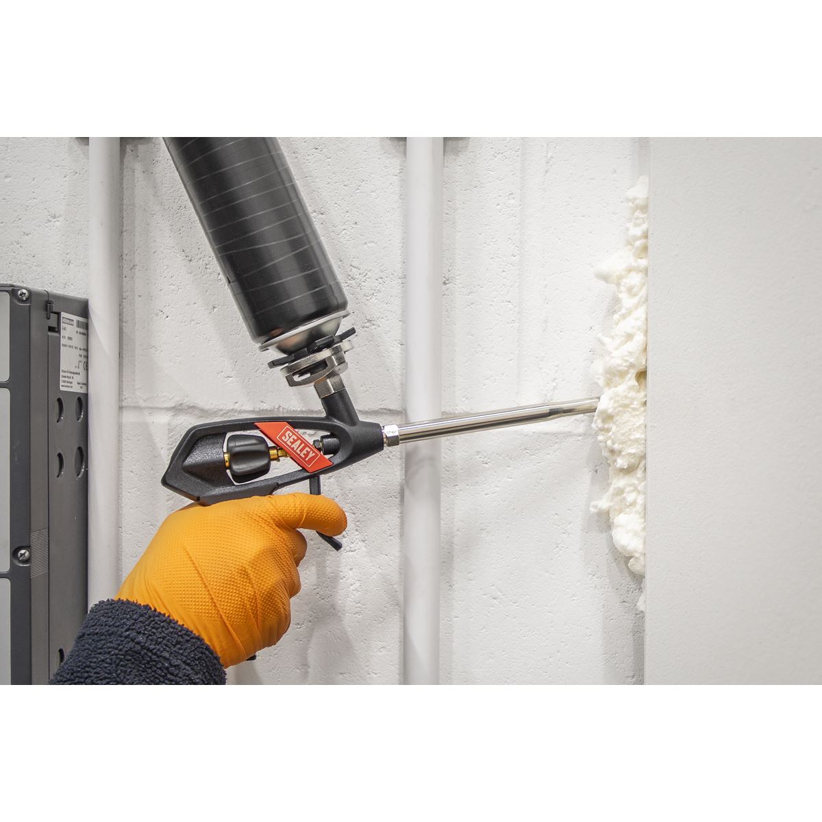 Sealey FG001 Foam Gun for Expanding Foam Cartridges Sealey
