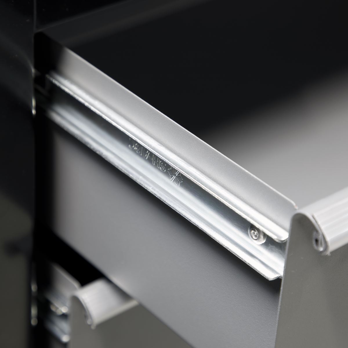 Sealey AP3508TB Rollcab 8 Drawer with Ball-Bearing Slides - Black/Grey Sealey