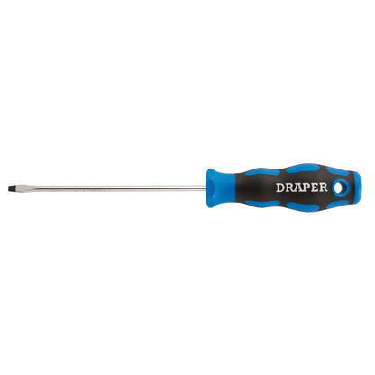 Draper 48920 Soft Grip Plain Slot Screwdriver 3.2 x 100mm Draper
