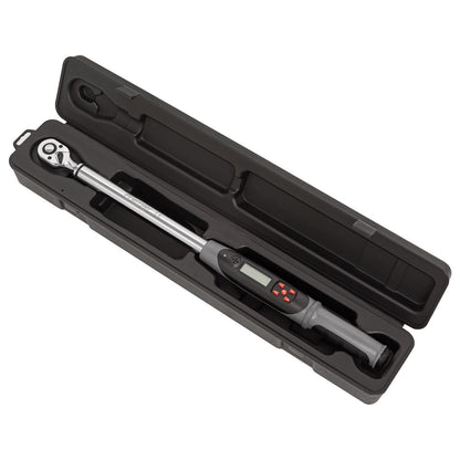 Sealey STW306 Angle Torque Wrench Digital 1/2"Sq Drive 20-200Nm(14.7-147.5lb.ft) Sealey