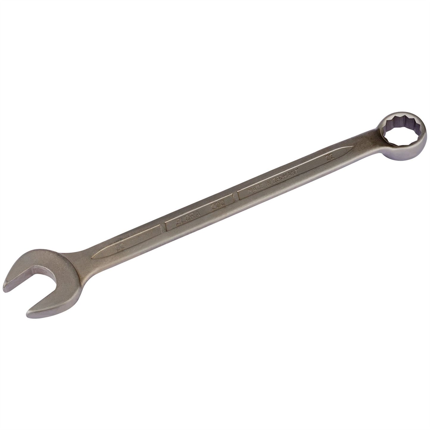 Elora 44018 Long Stainless Steel Combination Spanner 22mm Elora