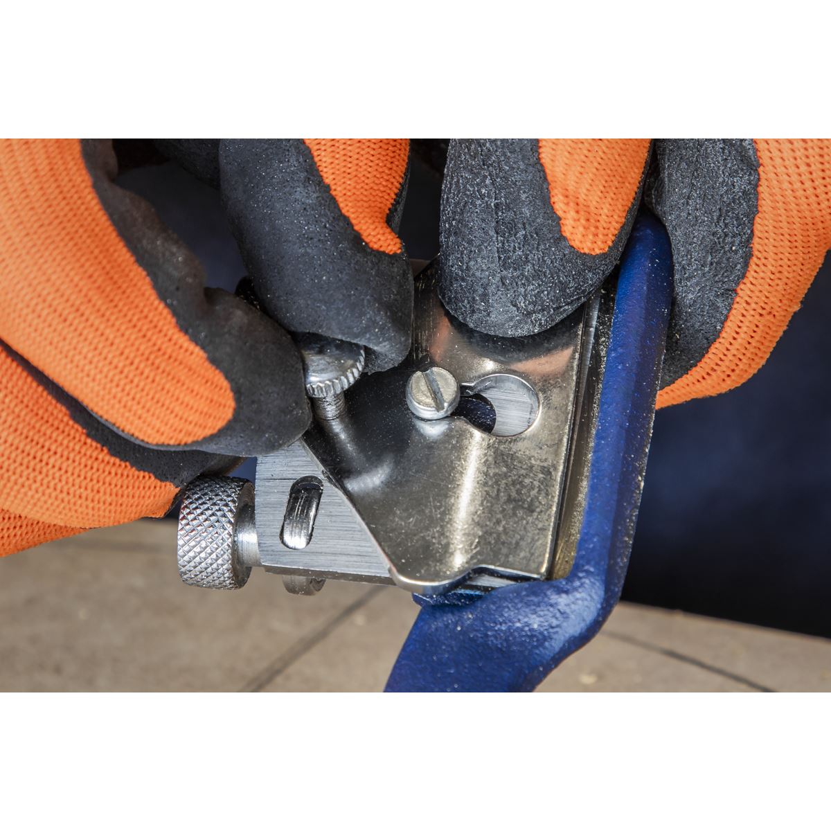 Sealey SSFS1 Spoke Shave Flat Sole 240mm Sealey