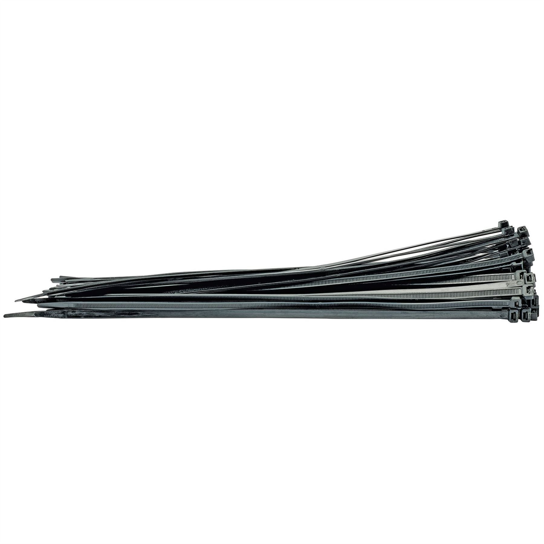 Draper 70408 Cable Ties 8.8 x 500mm Black Pack of 100 Draper