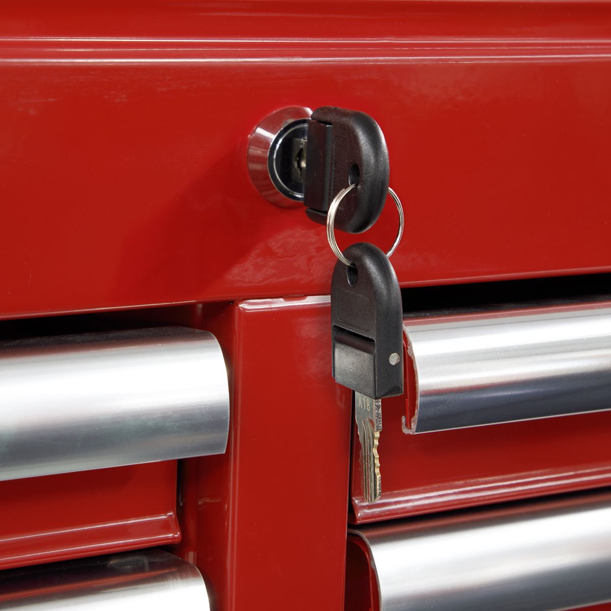 Sealey AP5210T Topchest 10 Drawer with Ball-Bearing Slides - Red Sealey