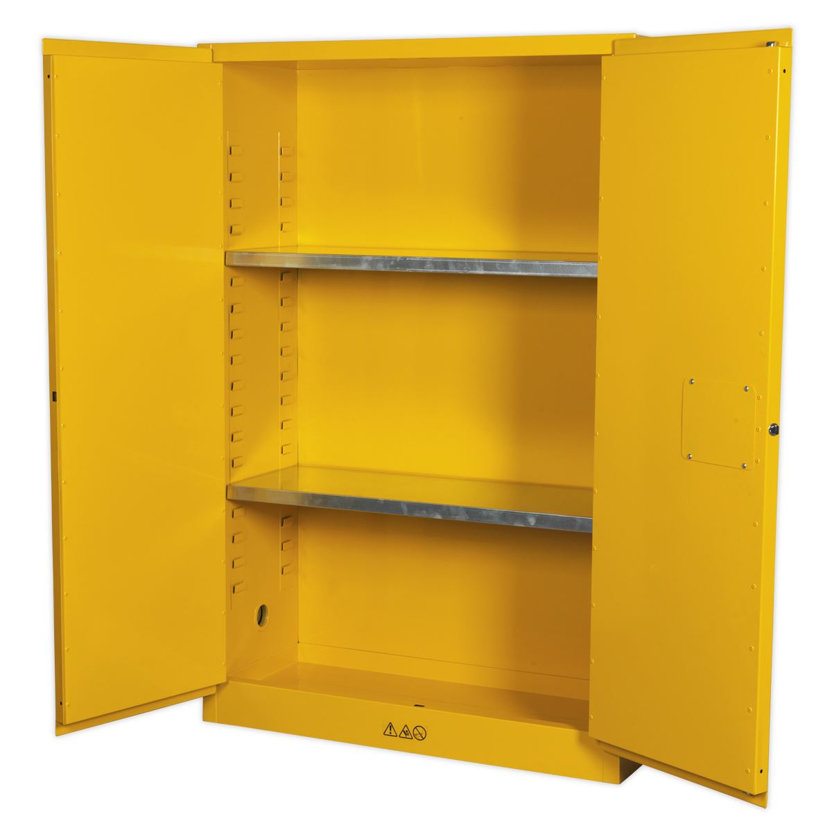 Sealey FSC10 Flammables Storage Cabinet 1095 x 460 x 1655mm Sealey