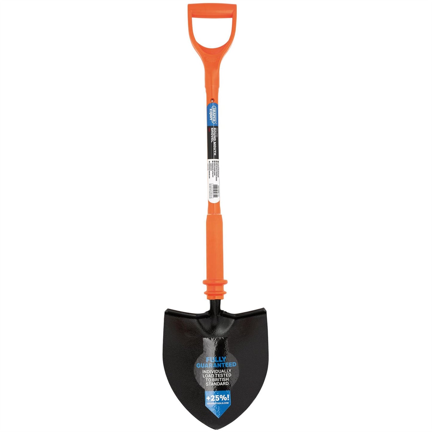 Draper 82639 Expert Fully Insulated Contractors Round Mouth Shovel Draper