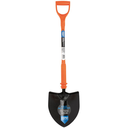Draper 82639 Expert Fully Insulated Contractors Round Mouth Shovel Draper