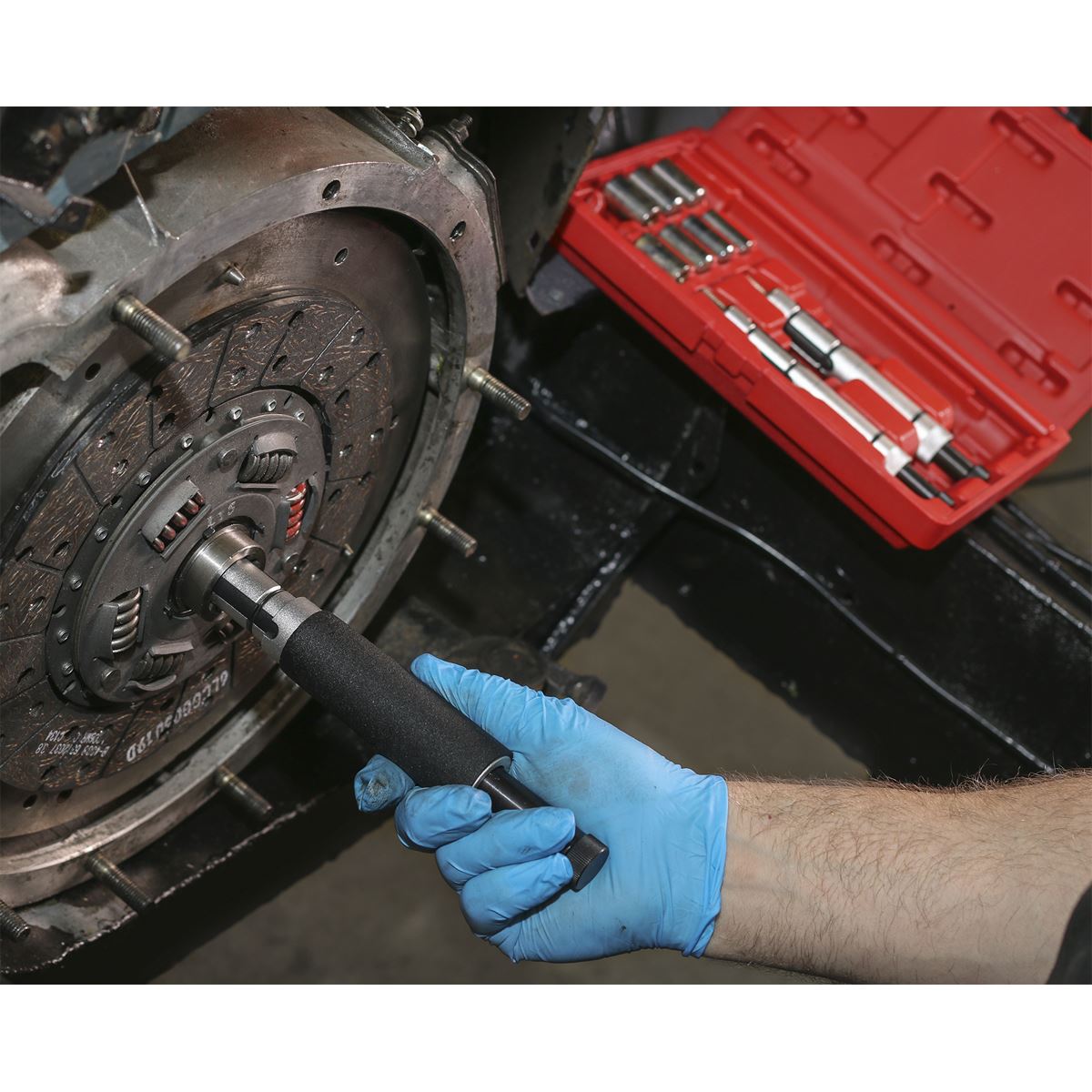 Sealey VS711 Clutch Alignment Tool Set 11pc Sealey