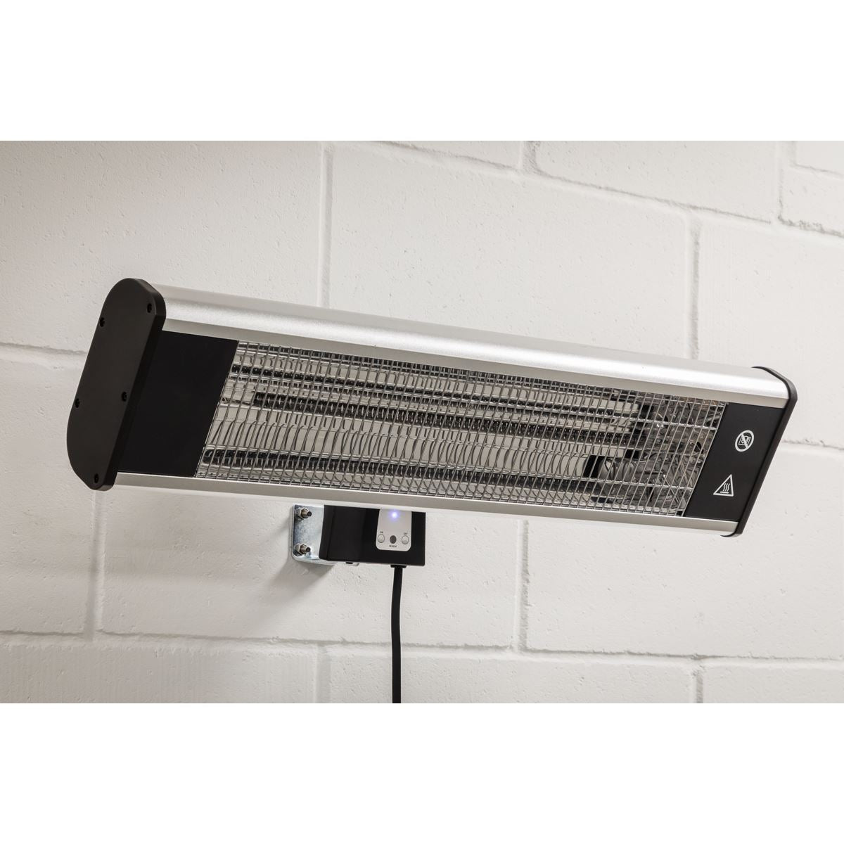Sealey IWMH1809R High Efficiency Carbon Fibre Infrared Wall Heater 1800W/230V Sealey