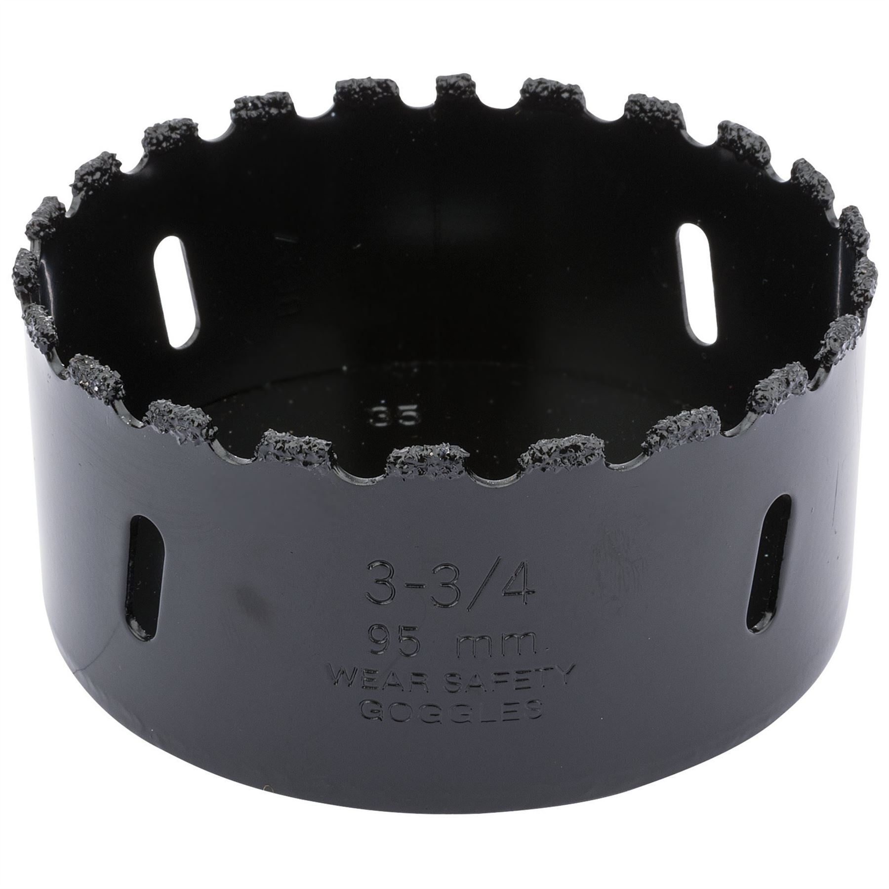 Draper 34965 Tungsten Carbide Grit Hole Saw 95mm Draper