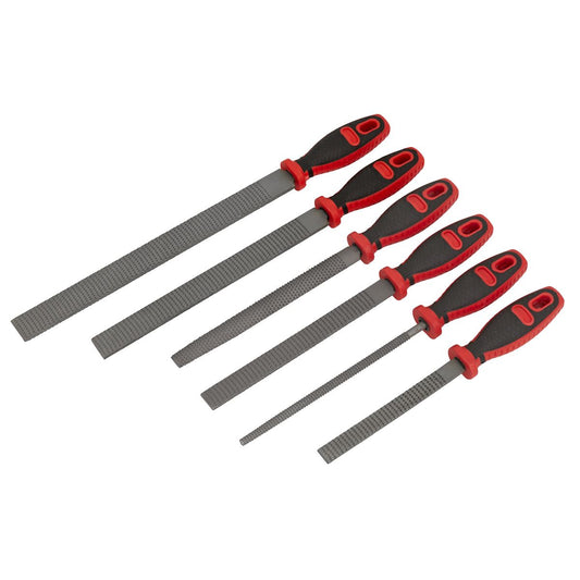 Sealey AKR06 Rasp File Set 6pc Sealey