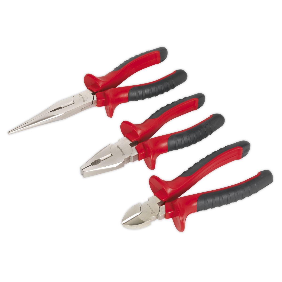 Sealey AK8521 Pliers Set 3pc Sealey