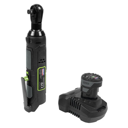 Sealey CP108VCRWBO Cordless Ratchet Wrench 3/8"Sq Drive 10.8V SV10.8 Series - Body Only Sealey