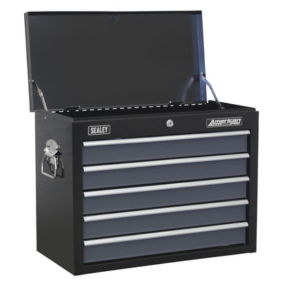 Sealey AP35STACK Tool Chest Combination 16 Drawer with Ball-Bearing Slides - Black/Grey Sealey