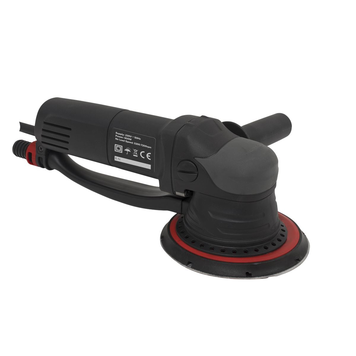 Sealey OS600 Random Orbital Electric Sander Ø150mm 600W Sealey