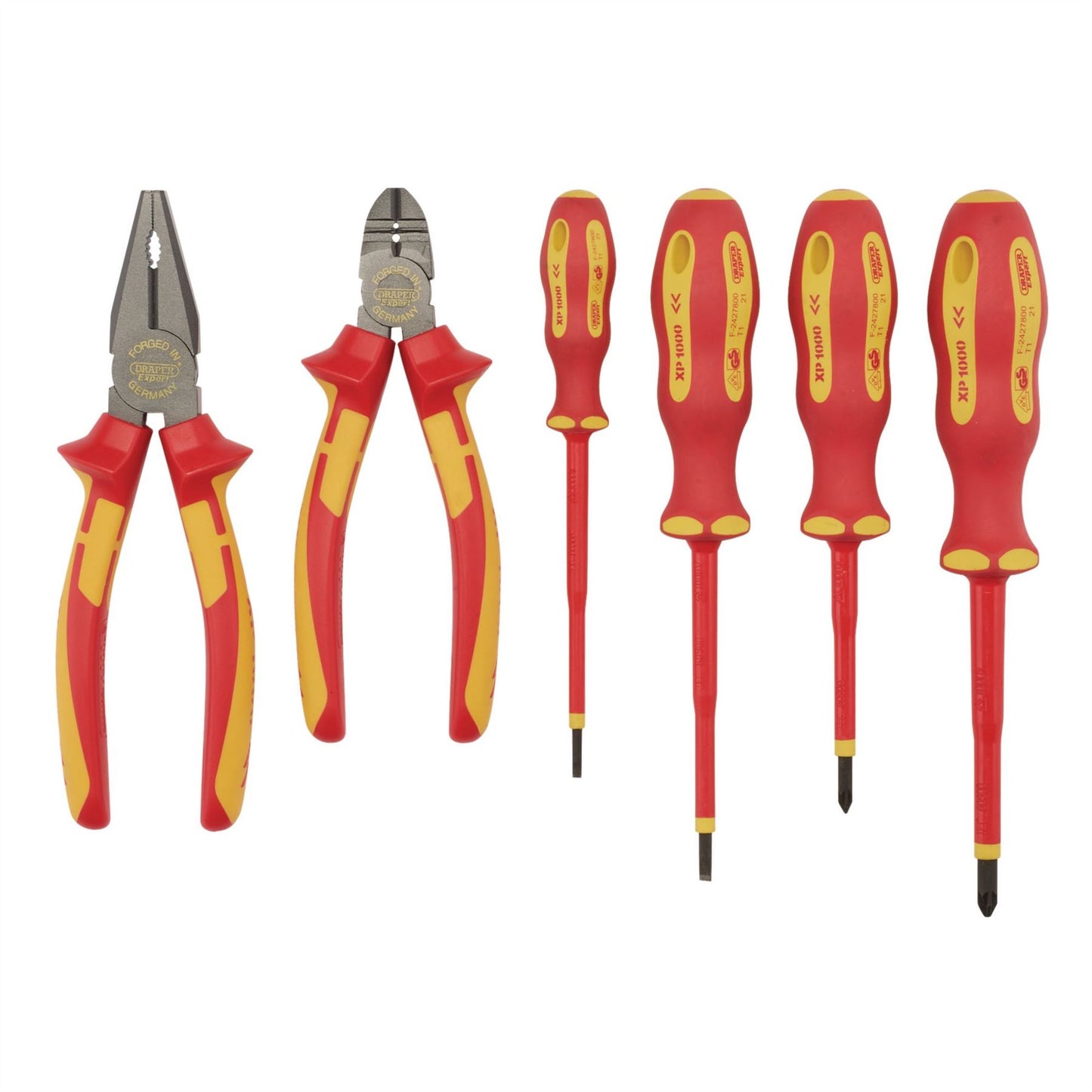 Draper 94848 XP1000® VDE Screwdriver and Pliers Set 6 Piece Draper