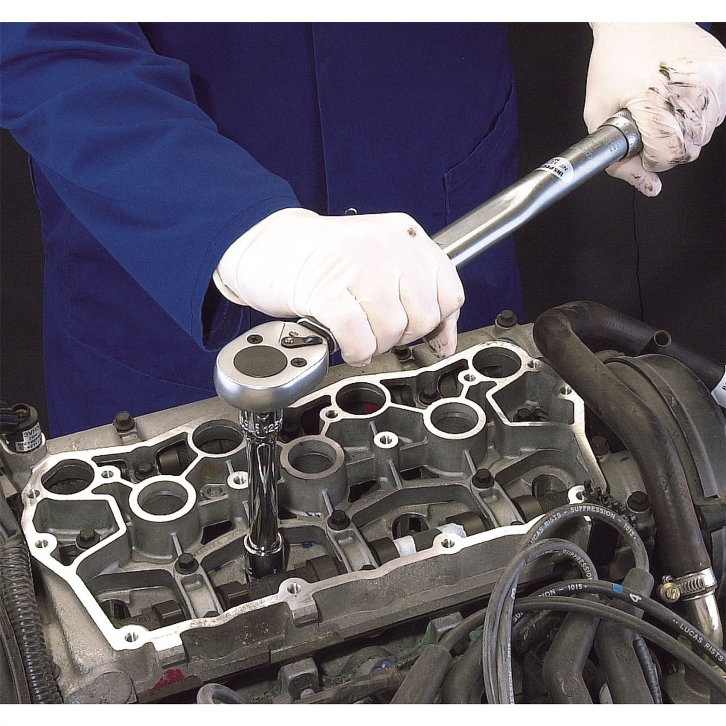 Draper 30357 Ratchet Torque Wrench 1/2" Sq. Dr. 30 - 210Nm/22.1 - 154.9lb-ft Draper