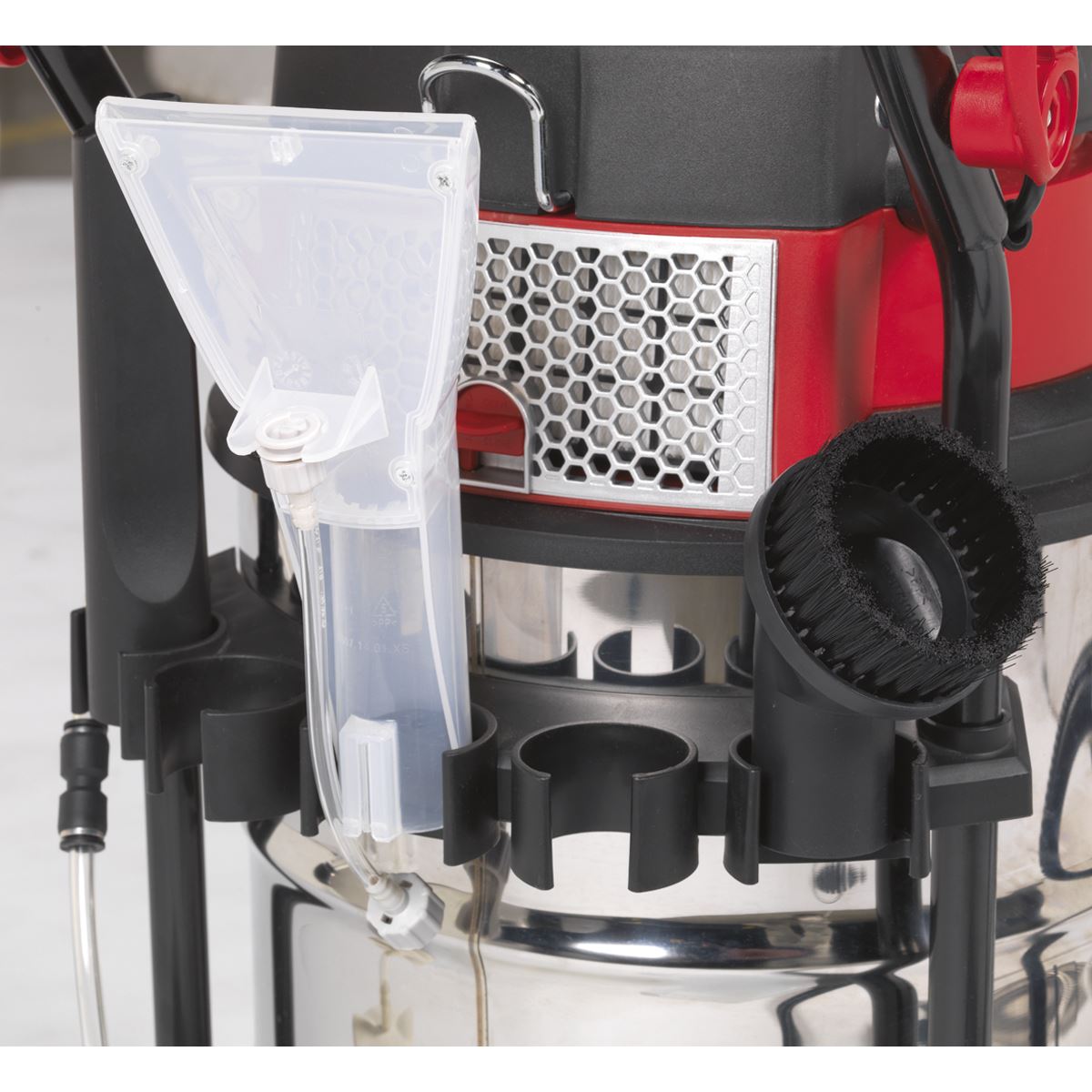 Sealey VMA915 Valet Machine Wet & Dry 30L Stainless Drum Sealey