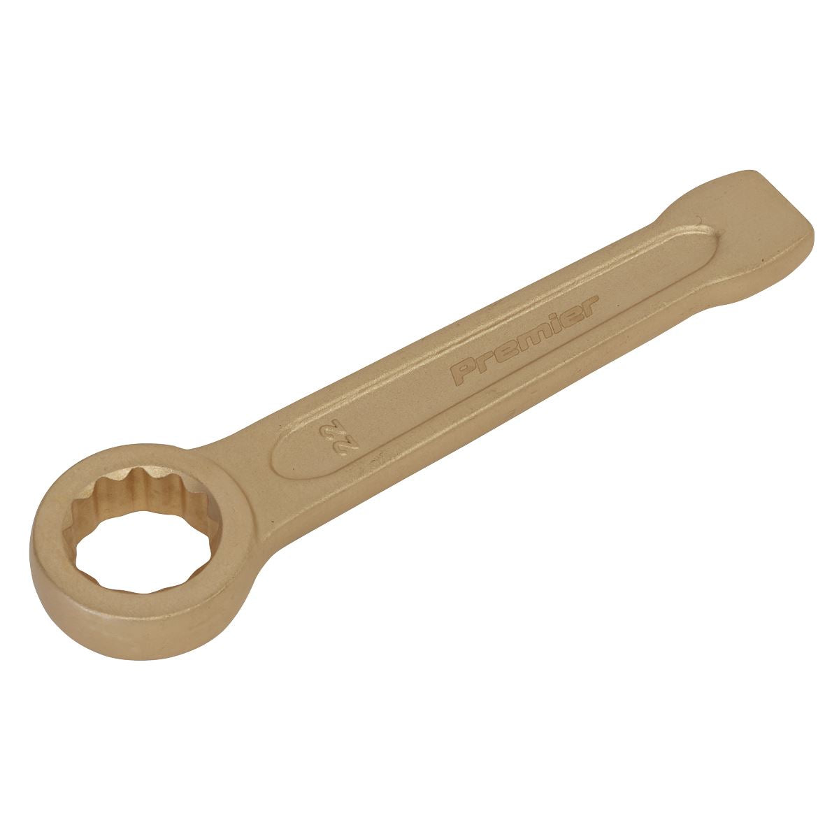 Sealey NS028 Slogging Spanner Ring End 22mm - Non-Sparking Sealey