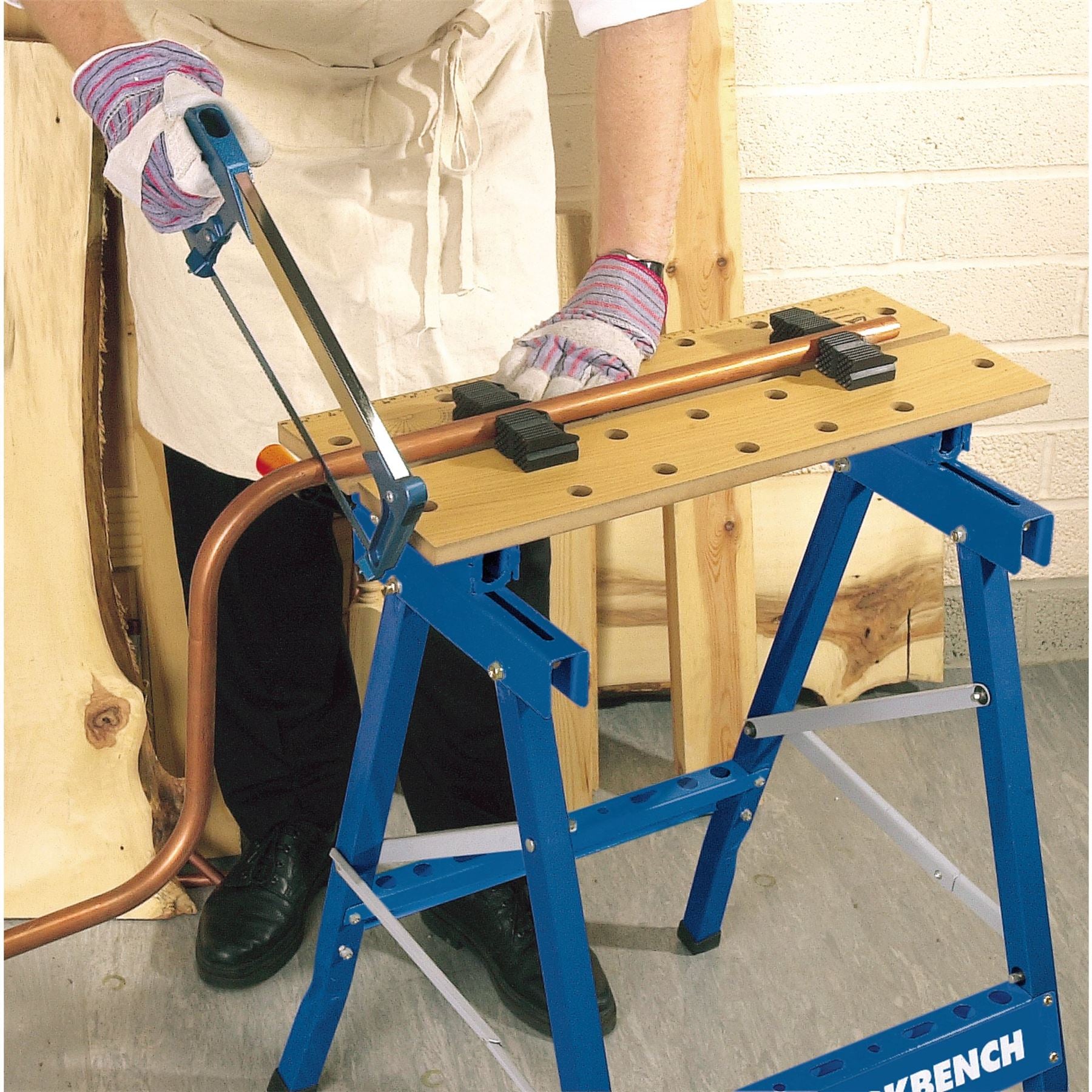 Draper 77020 Fold Down Workbench 600 x 640 x 785mm Draper