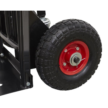 Sealey CST989HD Heavy-Duty 3-in-1 Sack Truck with PU Tyres 300kg Capacity Sealey