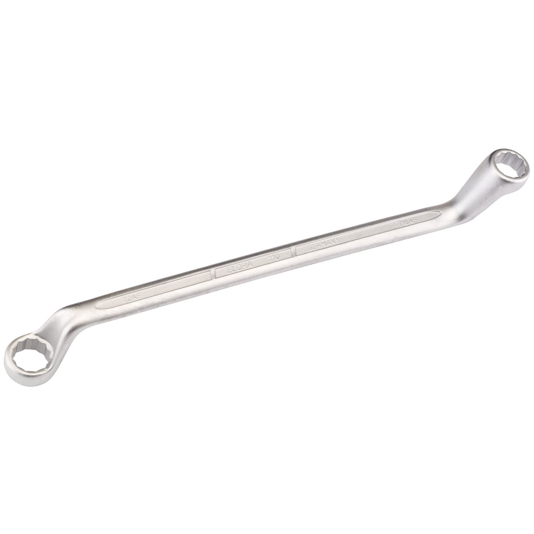 Elora 05690 Deep Crank Imperial Ring Spanner 7/16 x 1/2" Elora