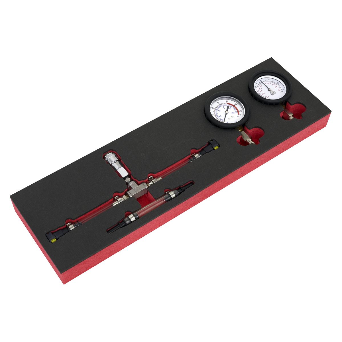 Sealey VS550 Fuel Pressure Gauge Set Sealey