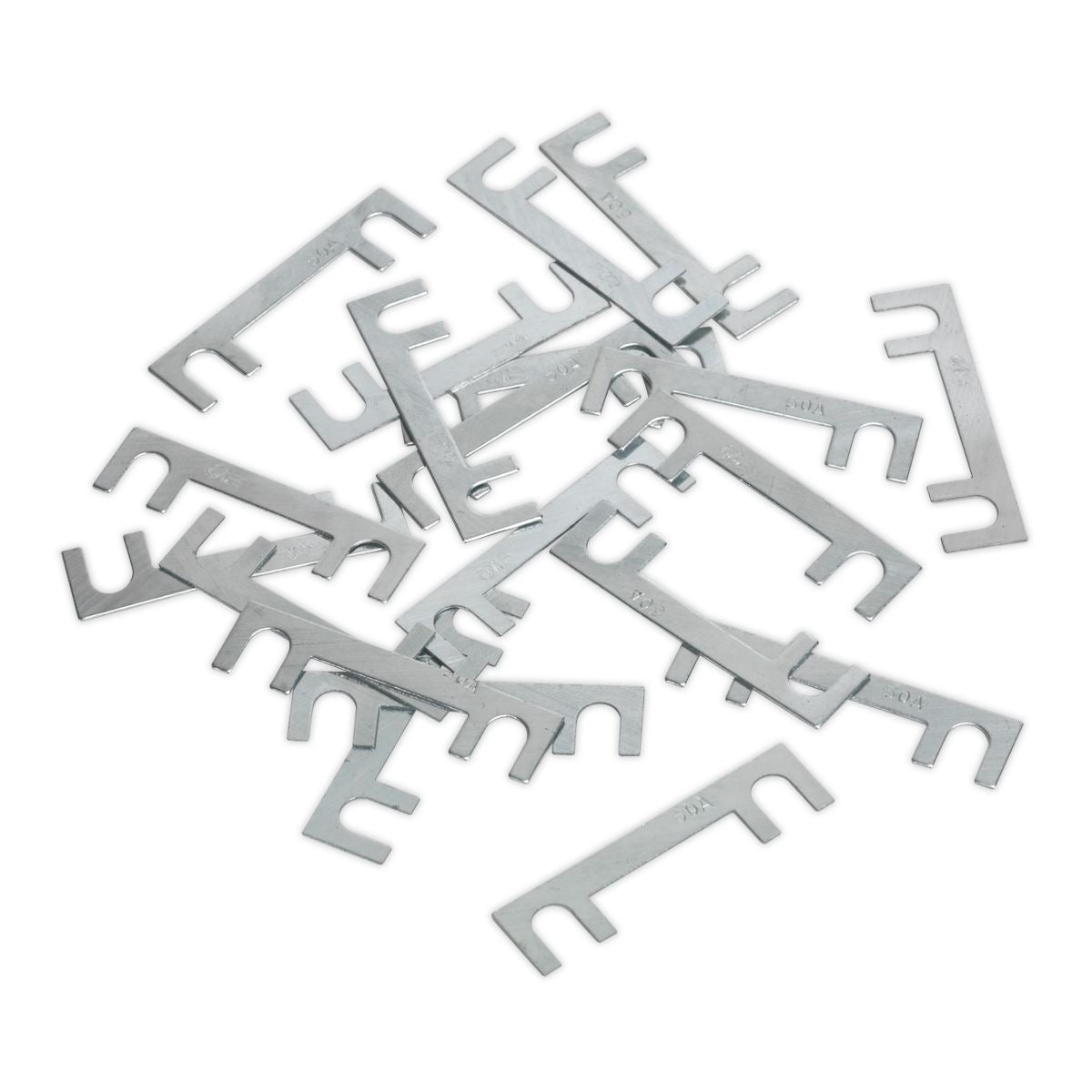 Sealey START180.F20 Fuse 50Amp 40 x 10mm Pack of 20 Sealey