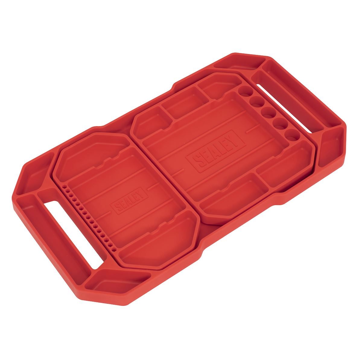 Sealey APNST4 Flexible Tool Trays Non-Slip - Pack of 3 Sealey