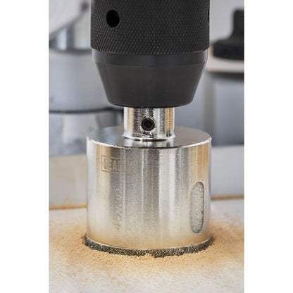 Sealey DHS45 Electroplated Diamond Hole Saw Ø45mm Sealey