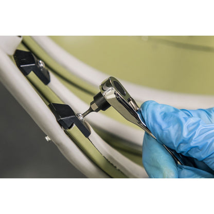 Siegen S01250 Micro Ratchet Wrench & Bit Driver Set 2pc Sealey