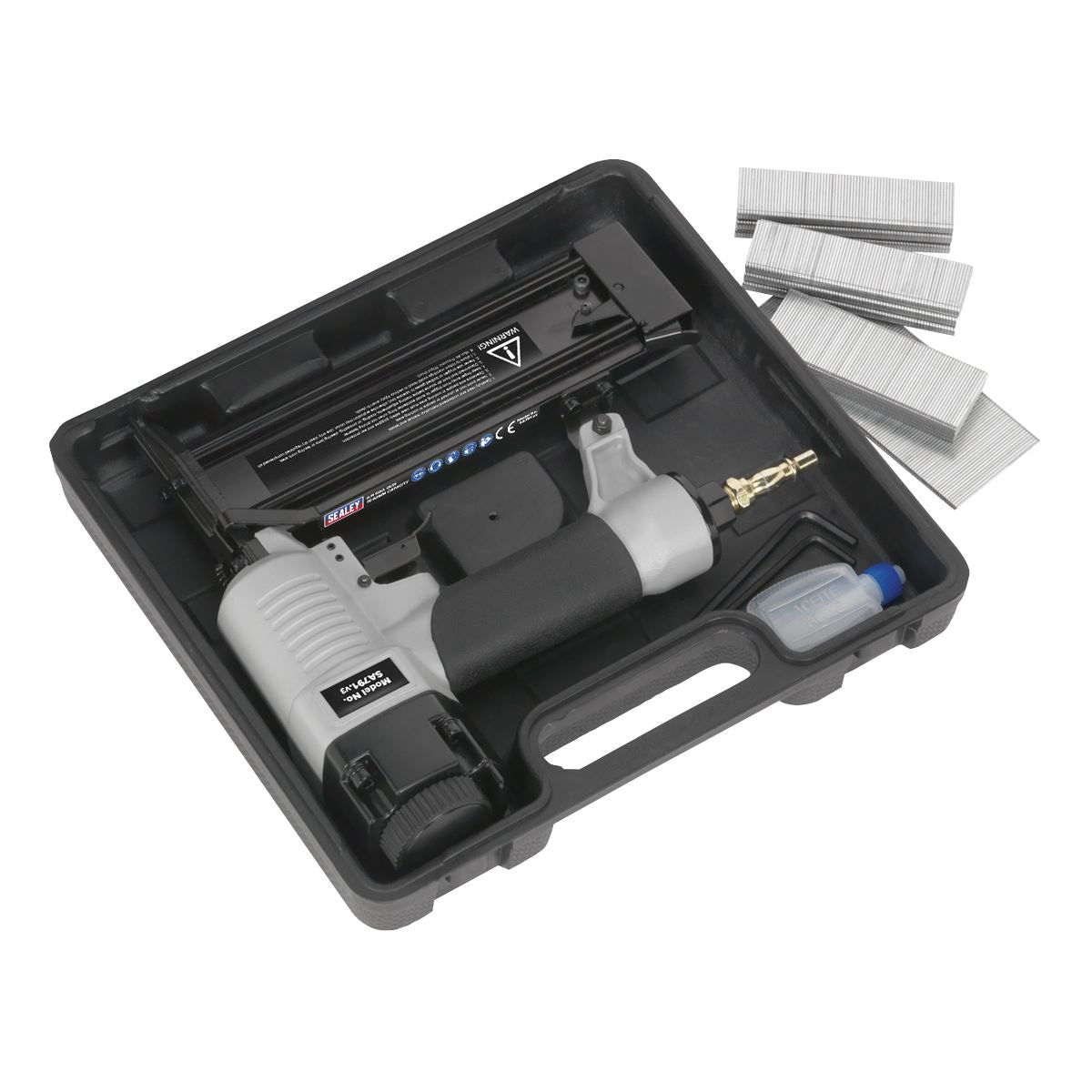 Sealey SA791 Air Nail Gun 10-50mm Capacity Sealey