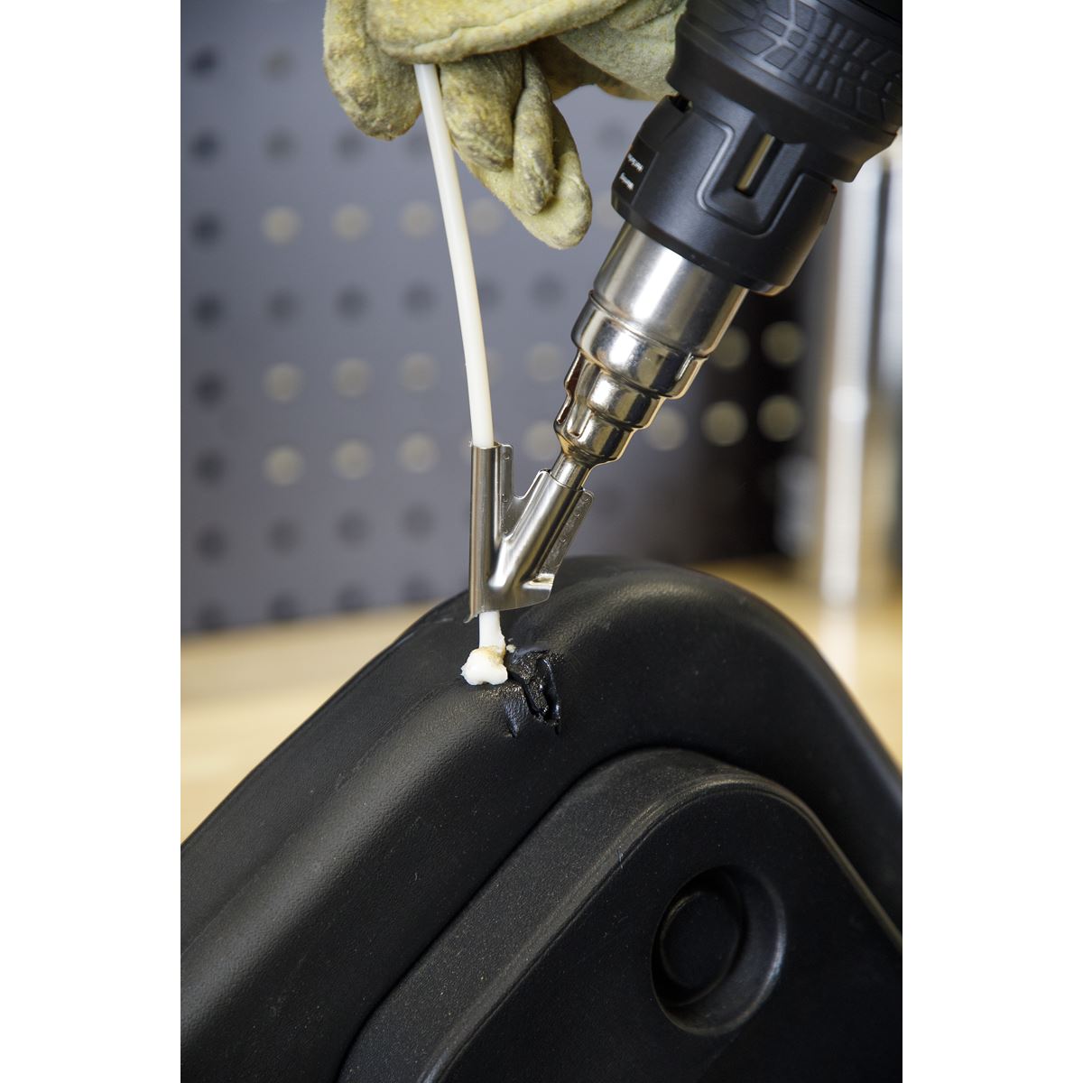 Sealey HS102K Plastic Welding Kit including HS102 Hot Air Gun Sealey