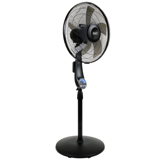 Sealey SFF16Q 16" Quiet High Performance Oscillating Pedestal Fan Sealey