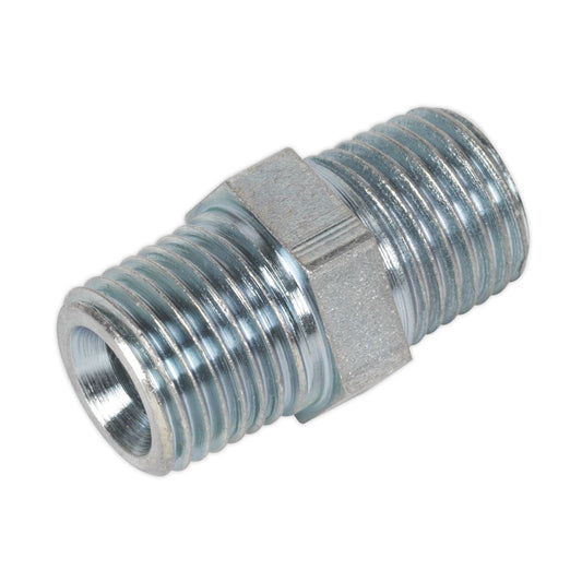 Sealey AC12 Double Union 1/4"BSPT Pack of 5 Sealey