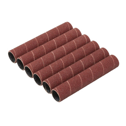 Draper 08402 Aluminium Oxide Sanding Sleeves 19 x 115mm 80 Grit Pack of 6 Draper