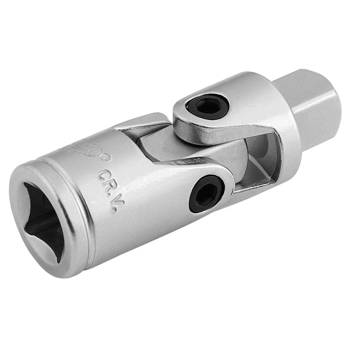 Draper 16794 Satin Chrome Universal Joint 3/8" Sq. Dr. Draper