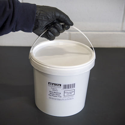 Sealey B5KG Shot Blasting Beads Glass 5kg Plastic Tub Sealey