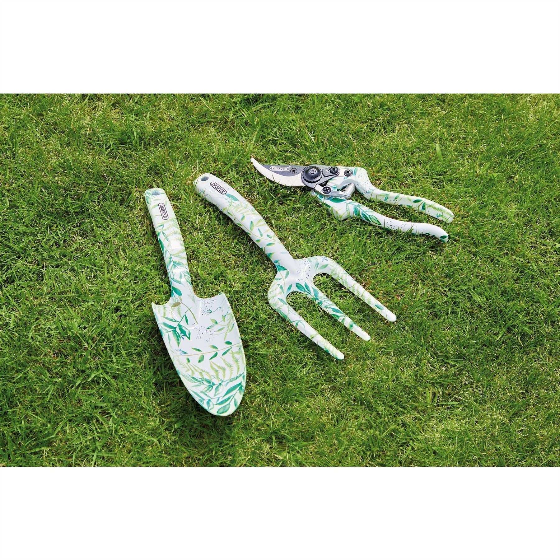 Draper 08994 Garden Tool Set with Floral Pattern 3 Piece Draper