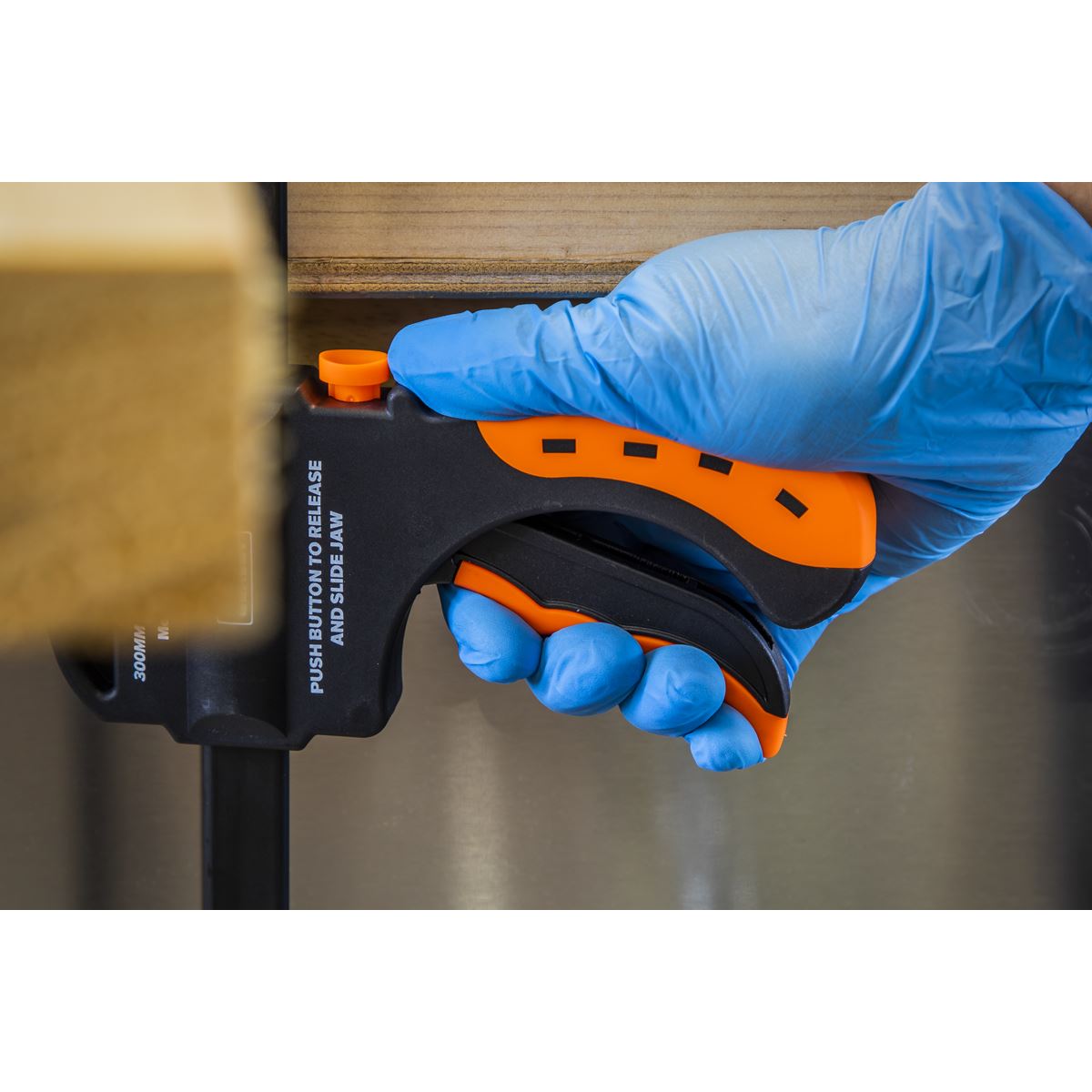 Sealey AK6102 Ratchet Bar Clamp 300mm Sealey