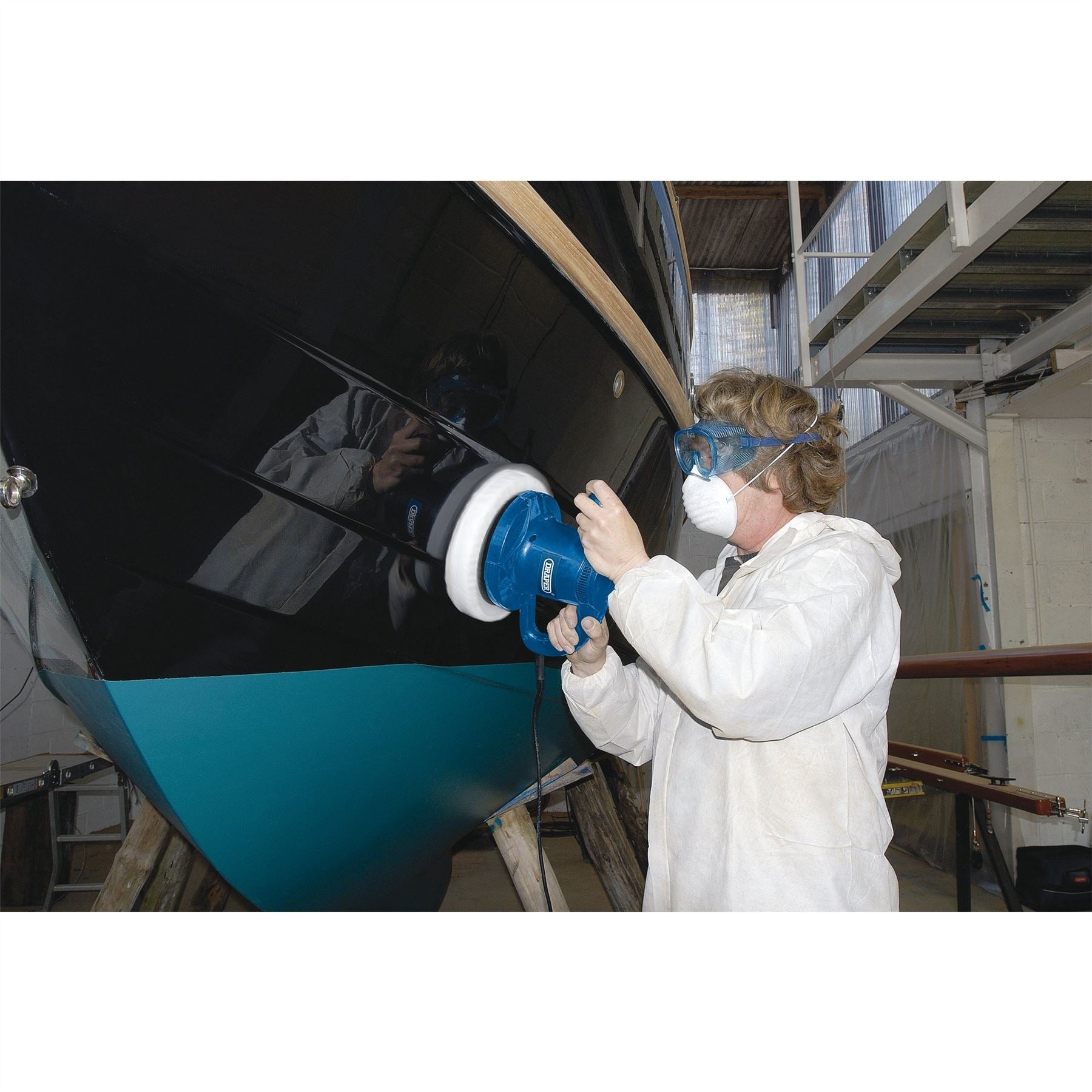 Draper 69490 Lambswool Polishing Bonnet 240mm Draper