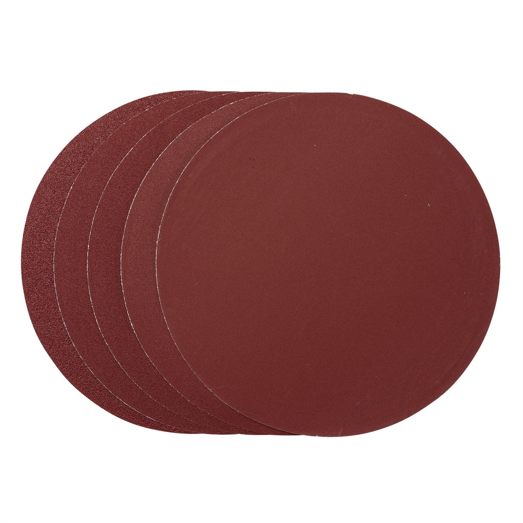 Draper 63784 Sanding Discs 305mm PSA Assorted Grit Pack of 5 Draper