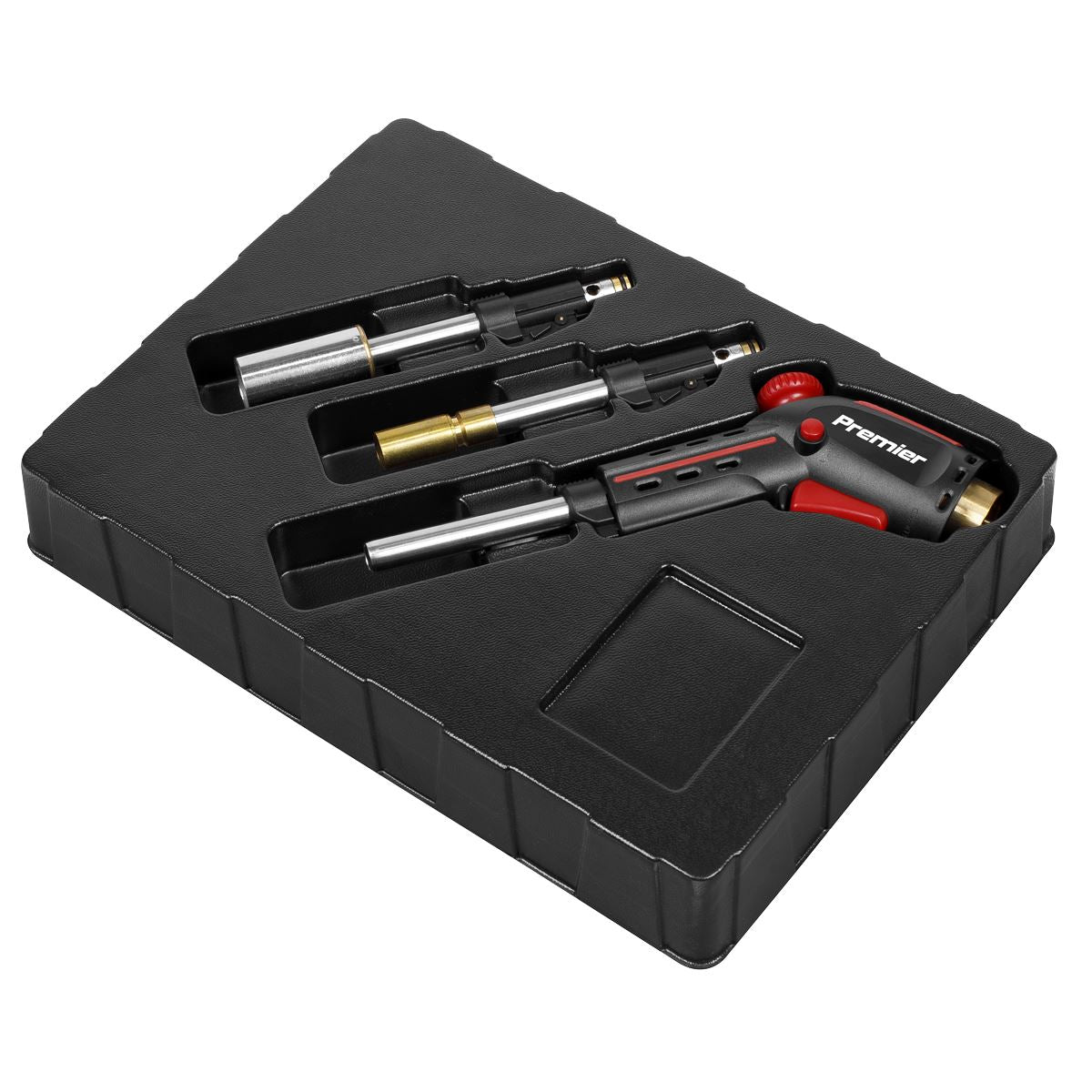 Sealey AK2958 Interchangeable Propane Torch Set 3-In-1 Sealey