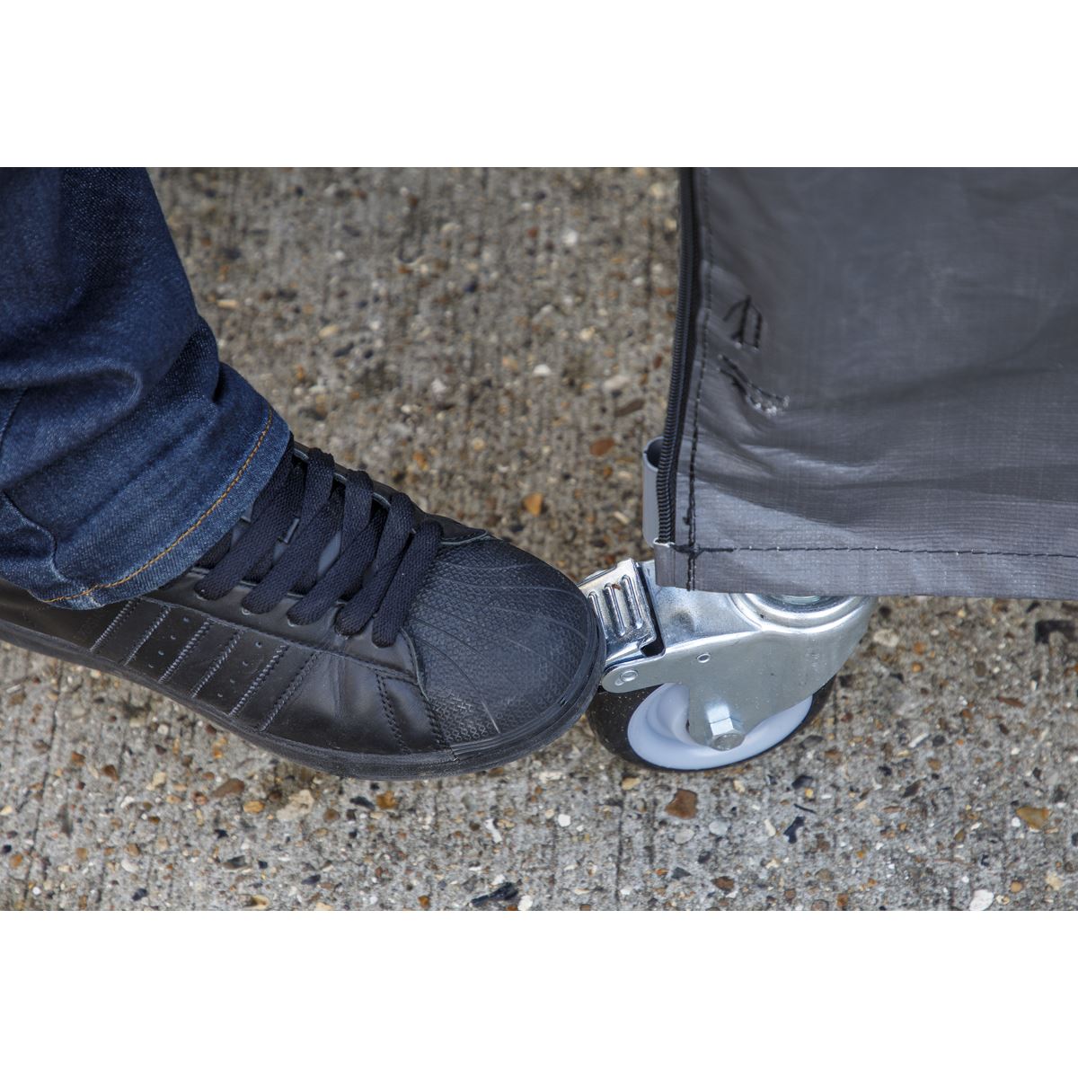 Sealey FGE01 Extending Steel Garage Extension 2.5 x 4.5 x 2.5m Sealey